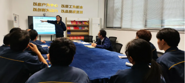 求知若渴，查漏补缺金箔机电召开系列学习分享和培训会