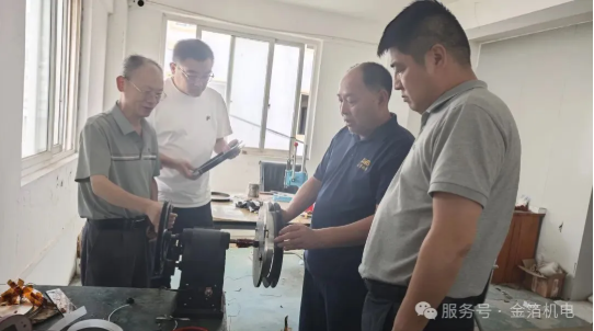 金箔机电赴高校开展产学研深度交流